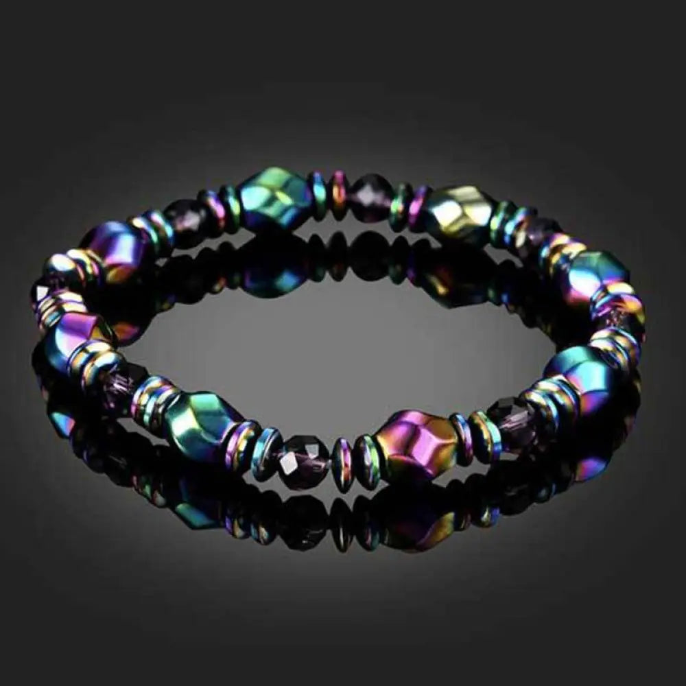 BWOOOH Rainbow Hematite Wellness Bracelet - BWOOOH - 1 - Bracelet