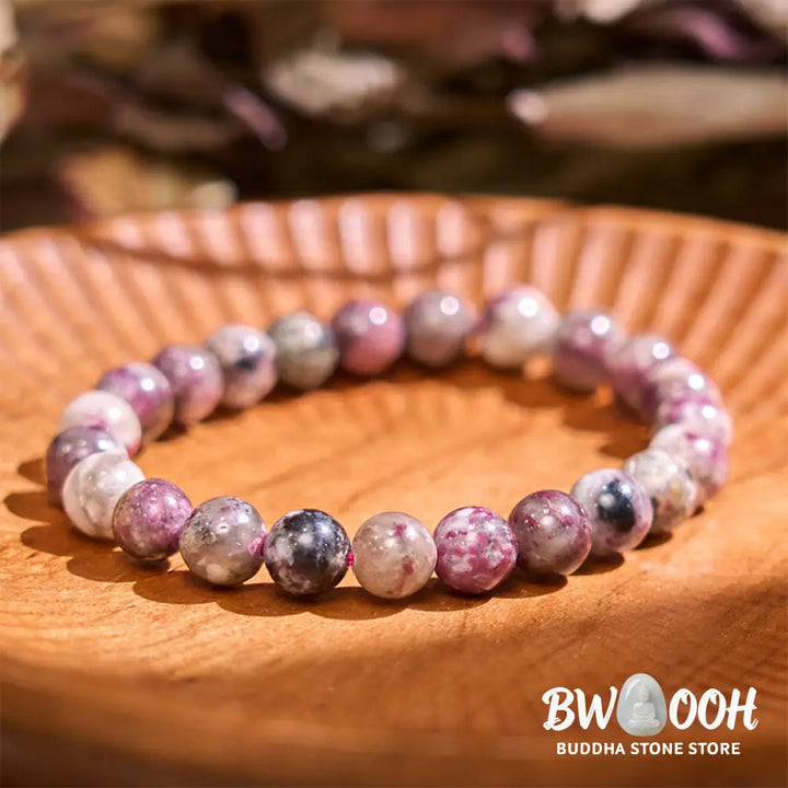 Buddha Stones Rainbow Tourmaline Positive Bracelet - BWOOOH - Tourmaline(Wrist Circumference: 14-16cm) - Bracelet