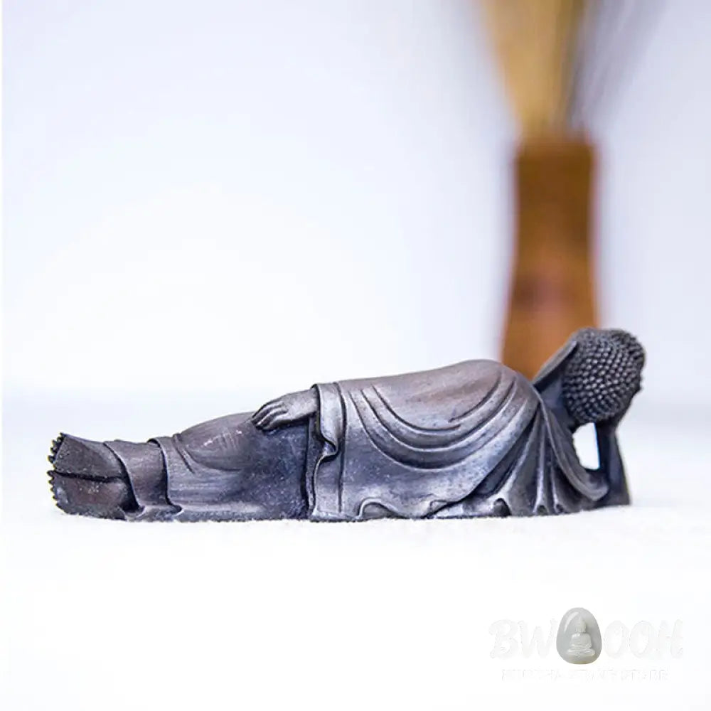 BWOOOH resin Buddha statue - Reclining Buddha Shakyamuni Iron Po