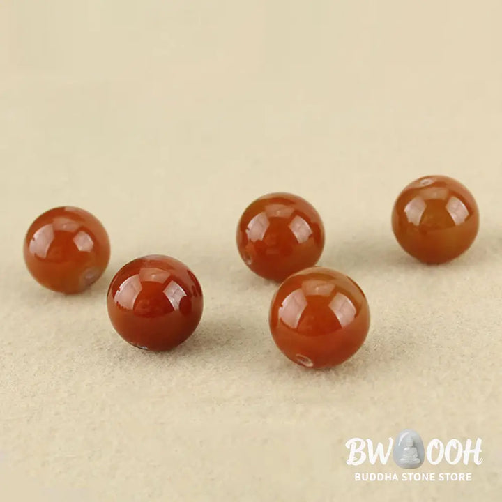 Buddha Stones Red Agate Green Aventurine Green Bodhi Seed Bead Calm Leather Rope Necklace Pendant - BWOOOH - Necklaces