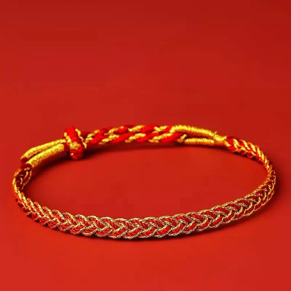 BWOOOH Red String Yellow String Luck Bracelet - BWOOOH - 14-22cm - Bracelet