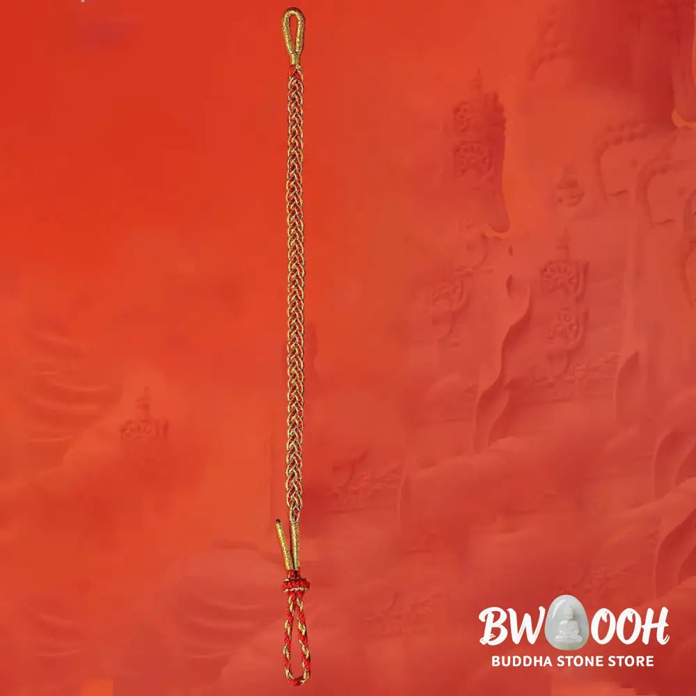 Buddha Stones Red String Yellow String Luck Bracelet - BWOOOH - Bracelet