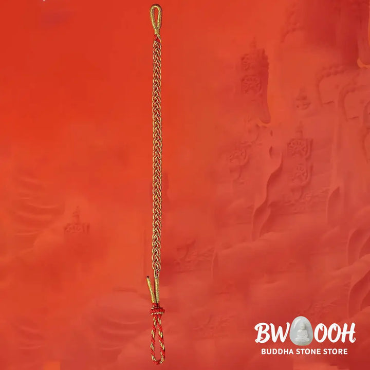Buddha Stones Red String Yellow String Luck Bracelet - BWOOOH - Bracelet