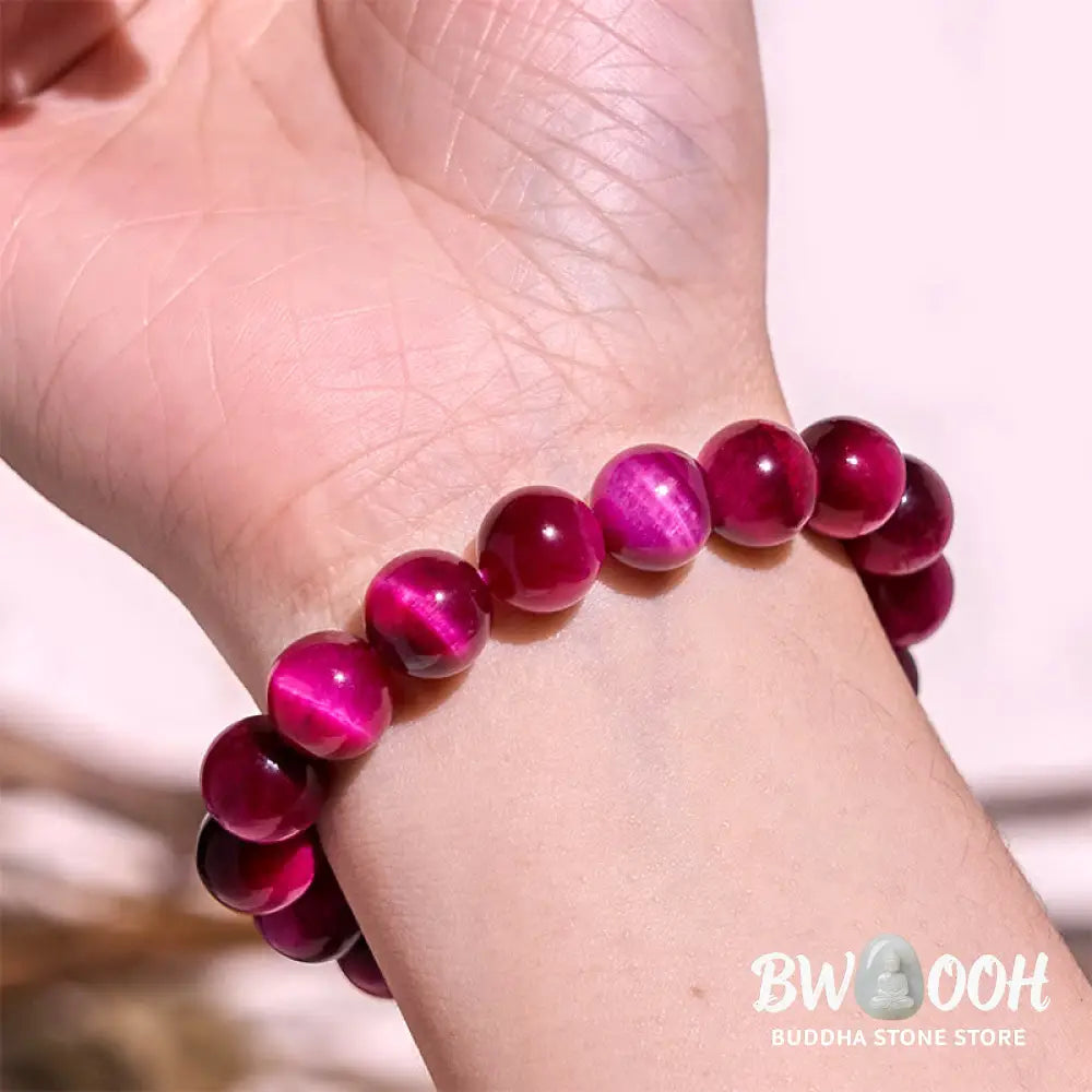 Buddha Stones Red Tiger Eye Calm Bracelet - BWOOOH - Bracelet