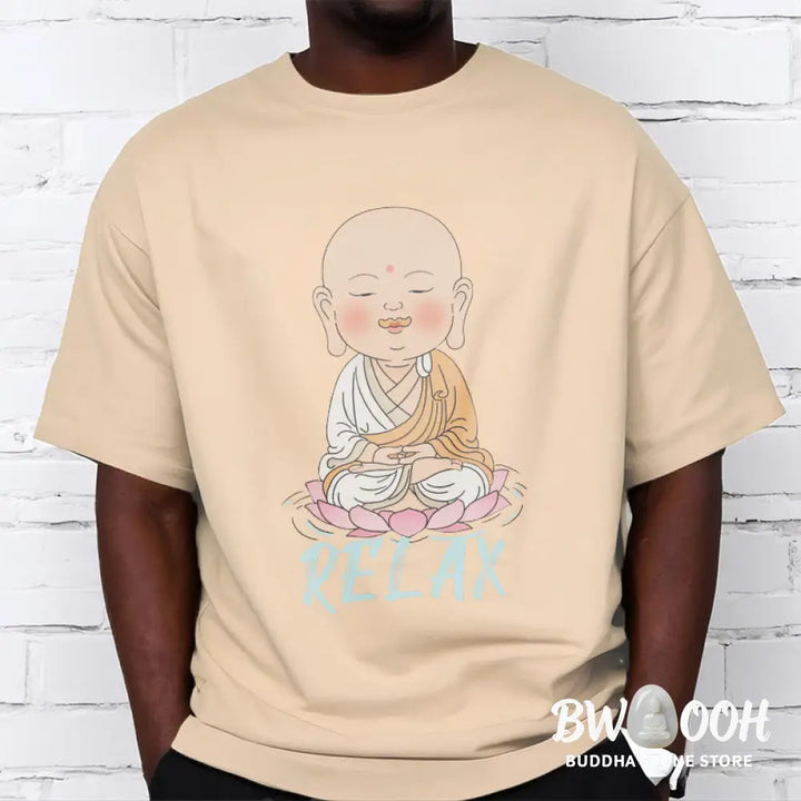 Buddha Stones RELAX Buddha Tee T-shirt - T-Shirts