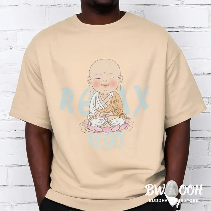 Buddha Stones RELAX Buddha Tee T-shirt - T-Shirts