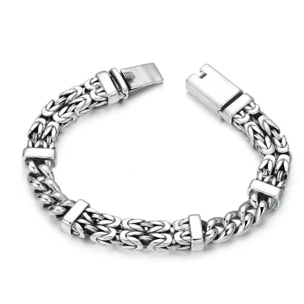 BWOOOH Retro Chain Pattern Luck Healing Bracelet - BWOOOH - 18cm - Bracelet