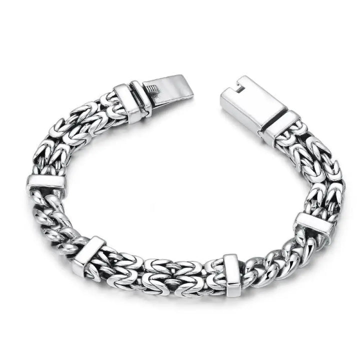 BWOOOH Retro Chain Pattern Luck Healing Bracelet - BWOOOH - 18cm - Bracelet