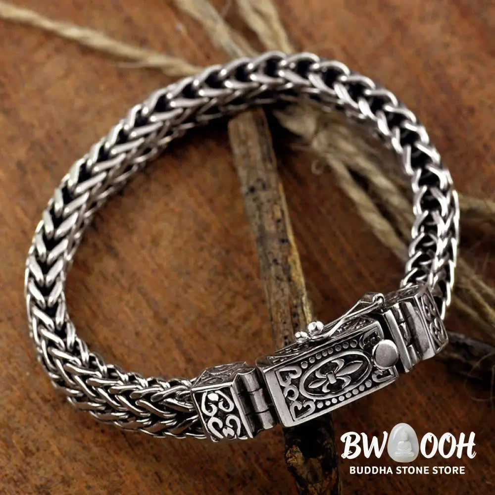 Buddha Stones Retro Dragon Keel Braided Design Balance Healing Bracelet - BWOOOH - Bracelet