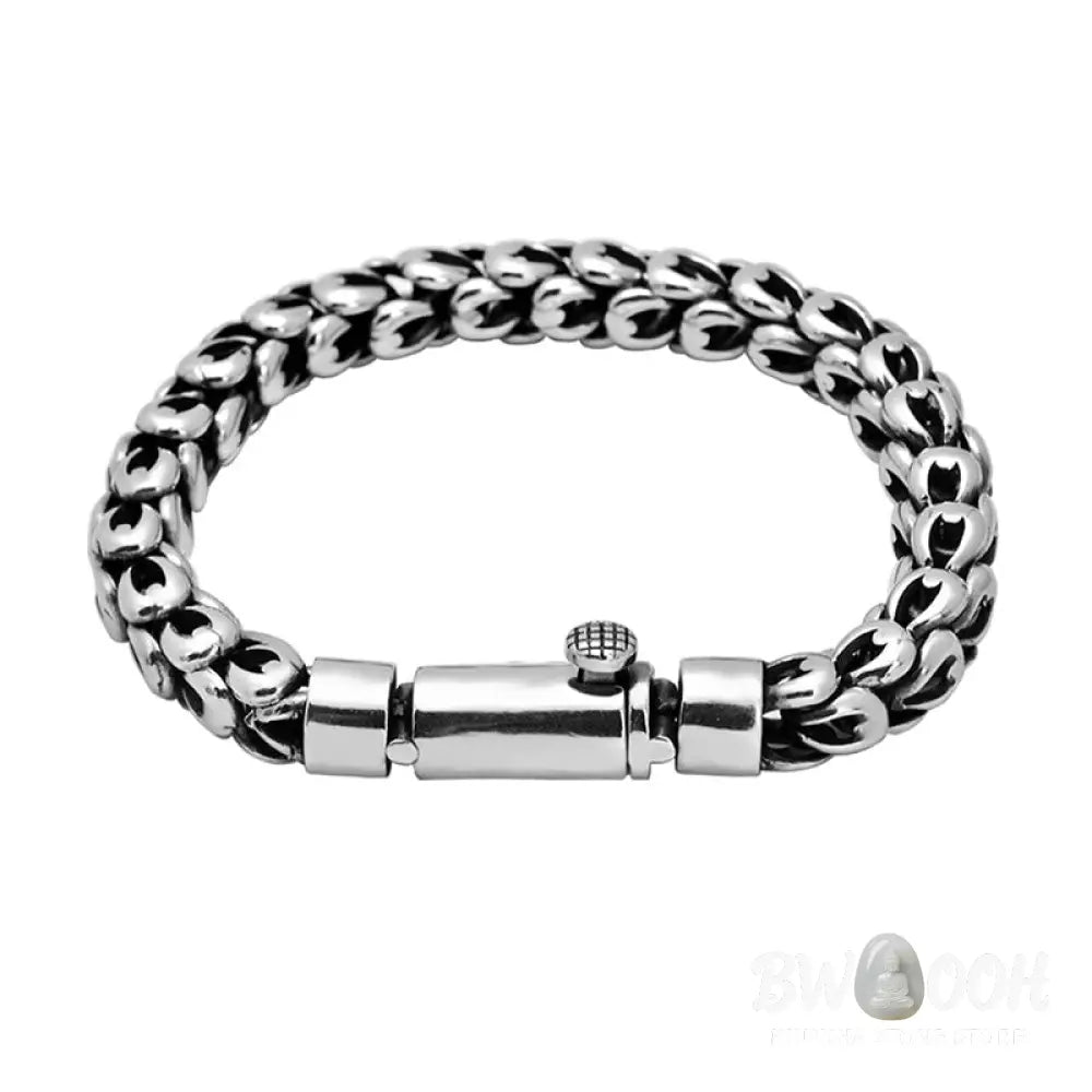 BWOOOH Retro Dragon Scale Pattern Success Strength Bracelet | natural stone spiritual bracelet for healing and mindful living
