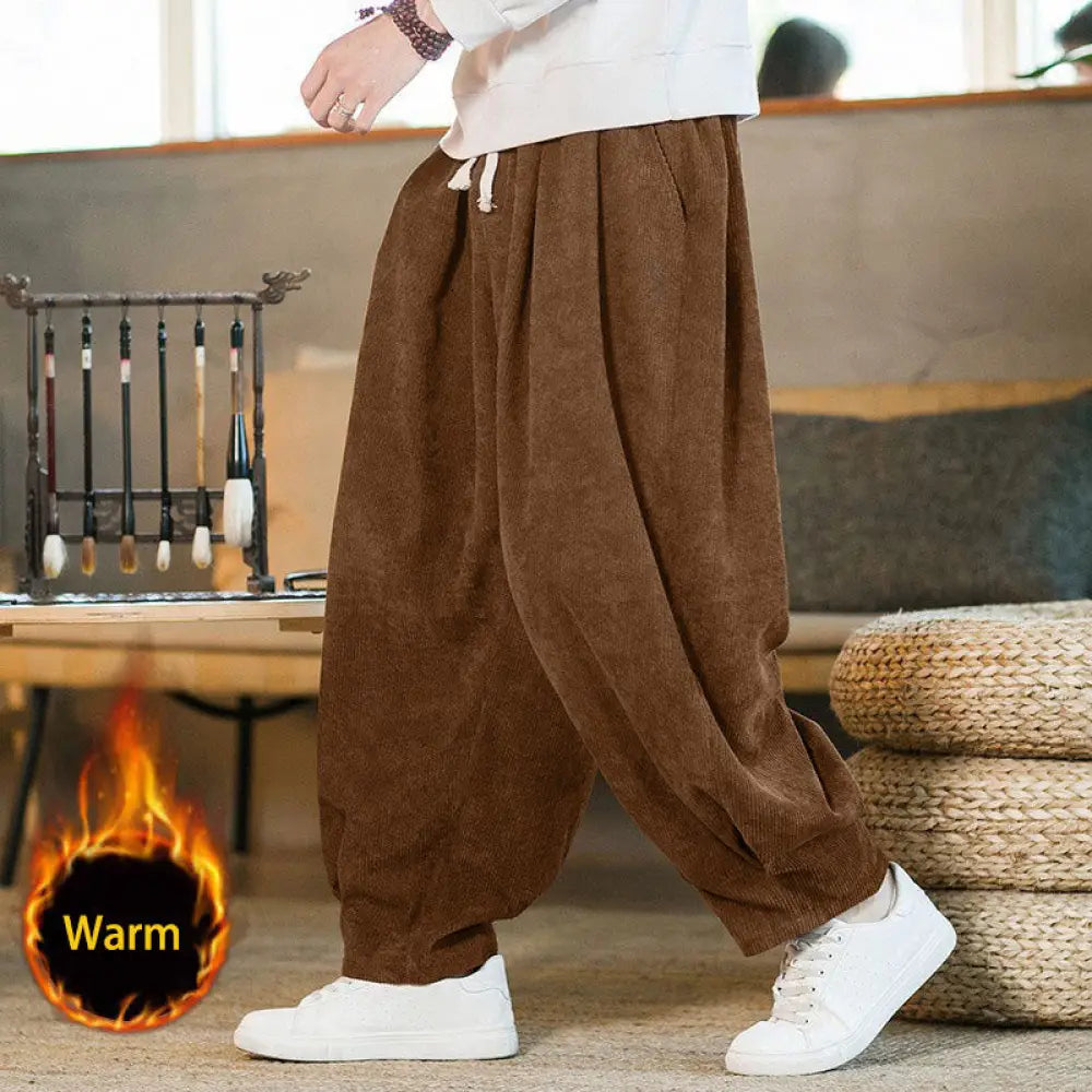 BWOOOH printed harem pants - Retro Men&