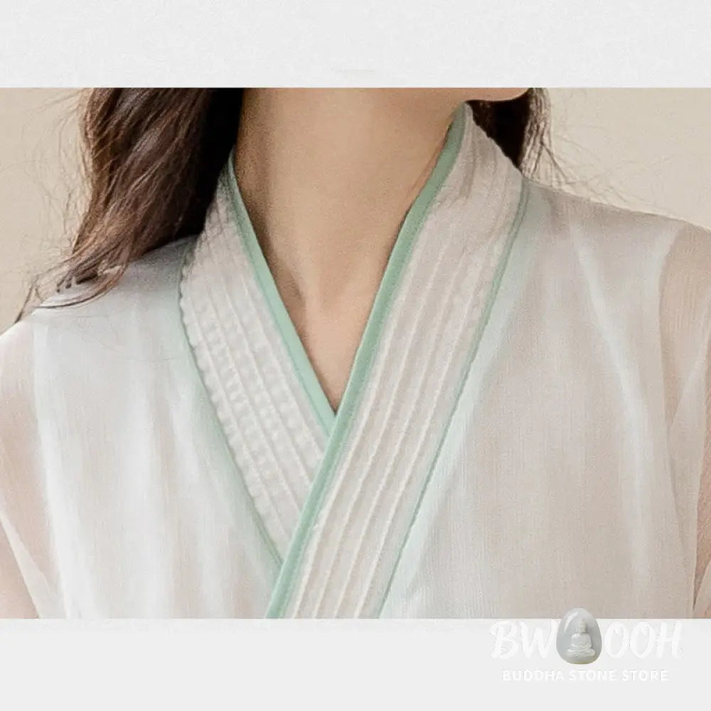Buddha Stones Retro Prayer Zen Spiritual Meditation Practice Chiffon Clothing Women’s Set - Clothes
