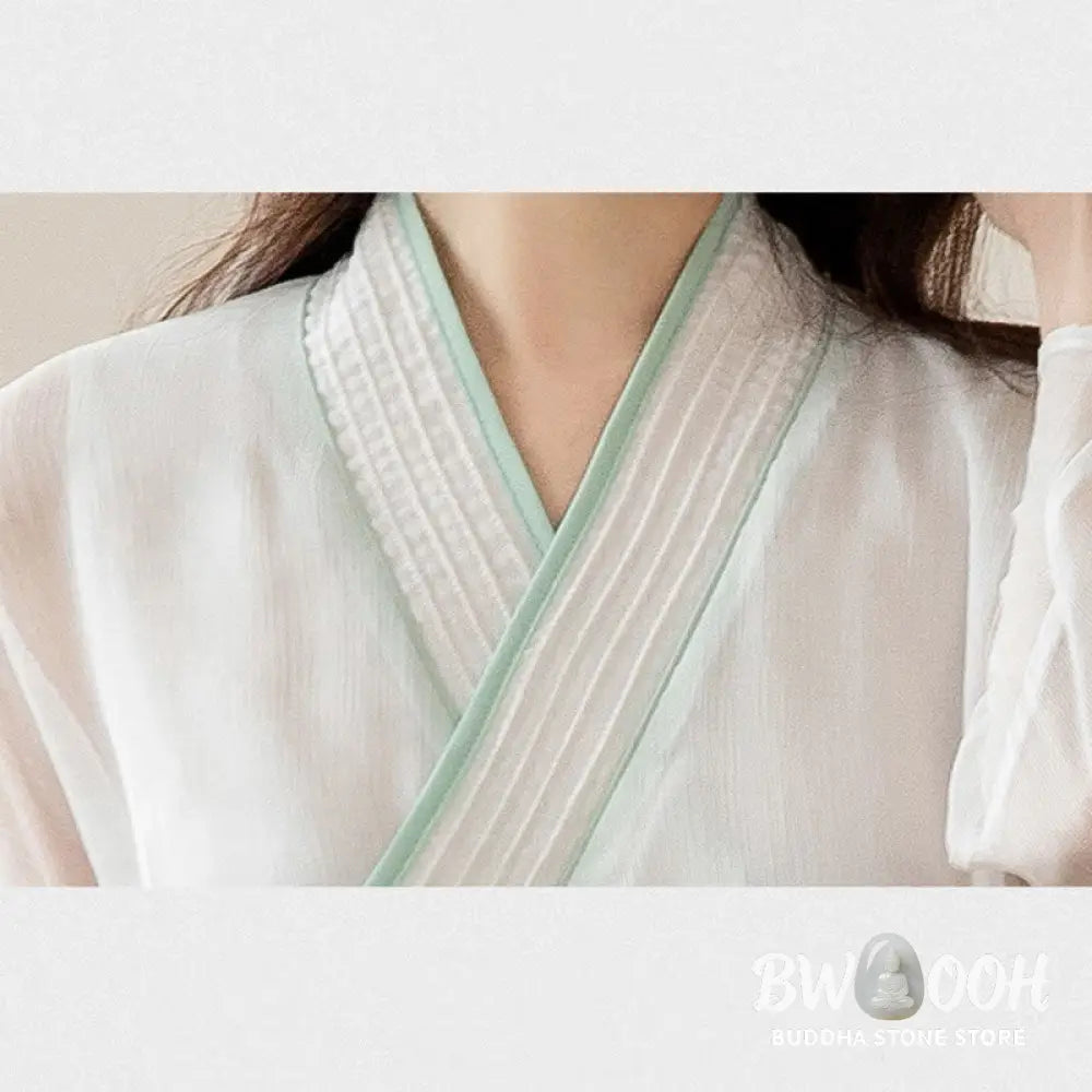 Buddha Stones Retro Prayer Zen Spiritual Meditation Practice Chiffon Clothing Women’s Set - Clothes