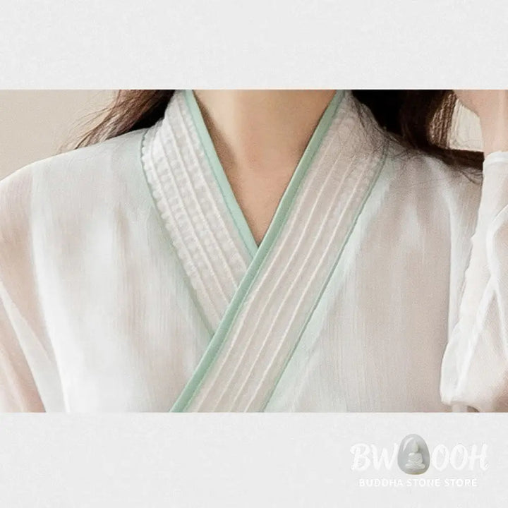 Buddha Stones Retro Prayer Zen Spiritual Meditation Practice Chiffon Clothing Women’s Set - Clothes