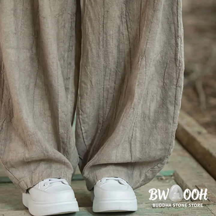 BWOOOH printed harem pants - Retro Tie Dye Harem Pants Casual Women&