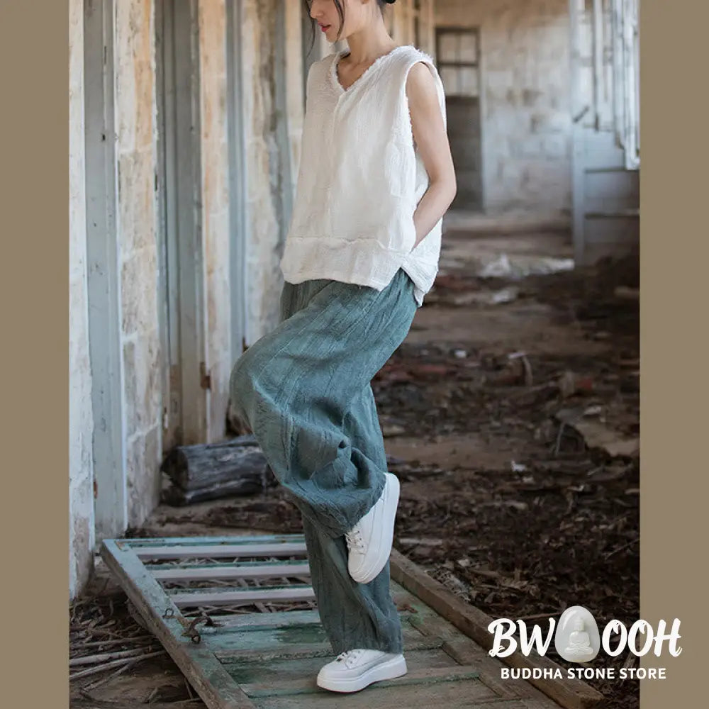 BWOOOH printed harem pants - Retro Tie Dye Harem Pants Casual Women&
