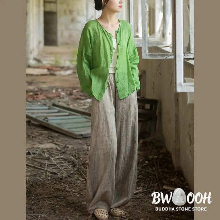 BWOOOH printed harem pants - Retro Tie Dye Harem Pants Casual Women&