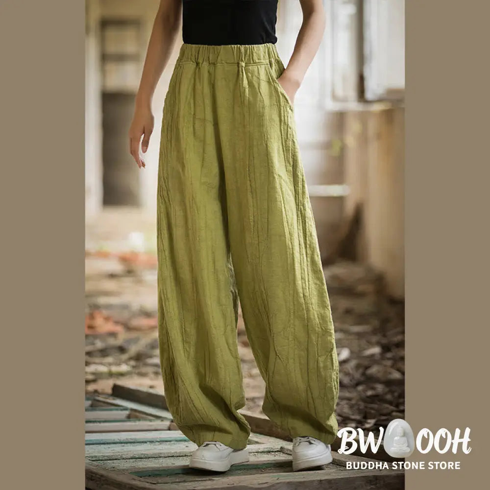 BWOOOH printed harem pants - Retro Tie Dye Harem Pants Casual Women&
