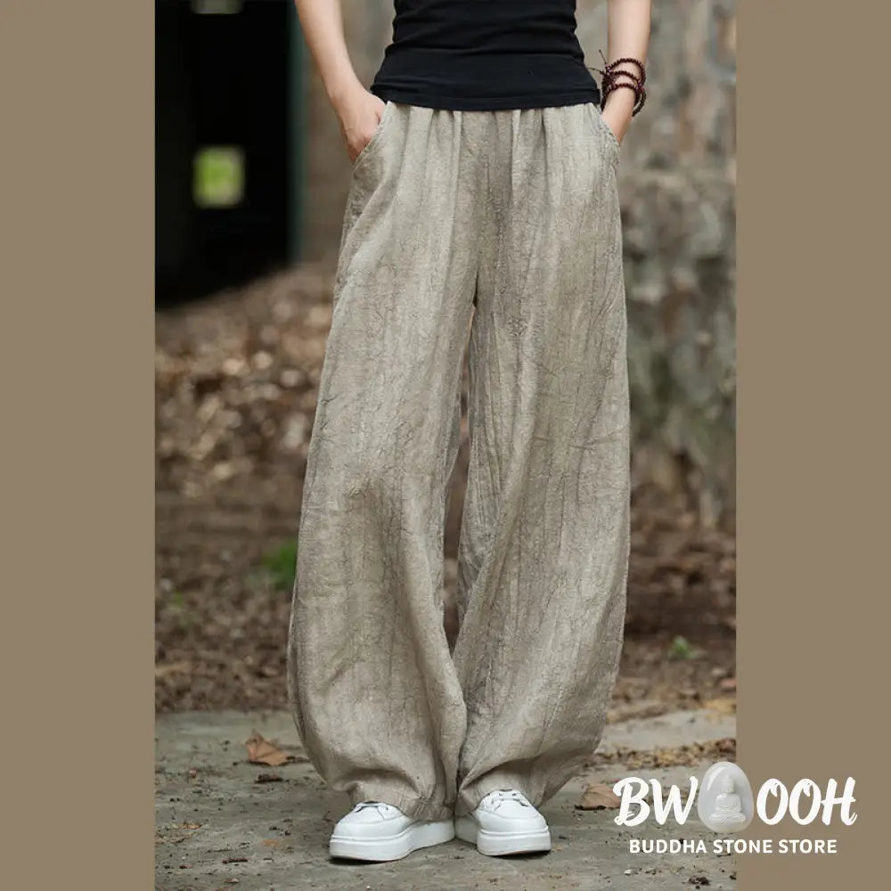 BWOOOH printed harem pants - Retro Tie Dye Harem Pants Casual Women&
