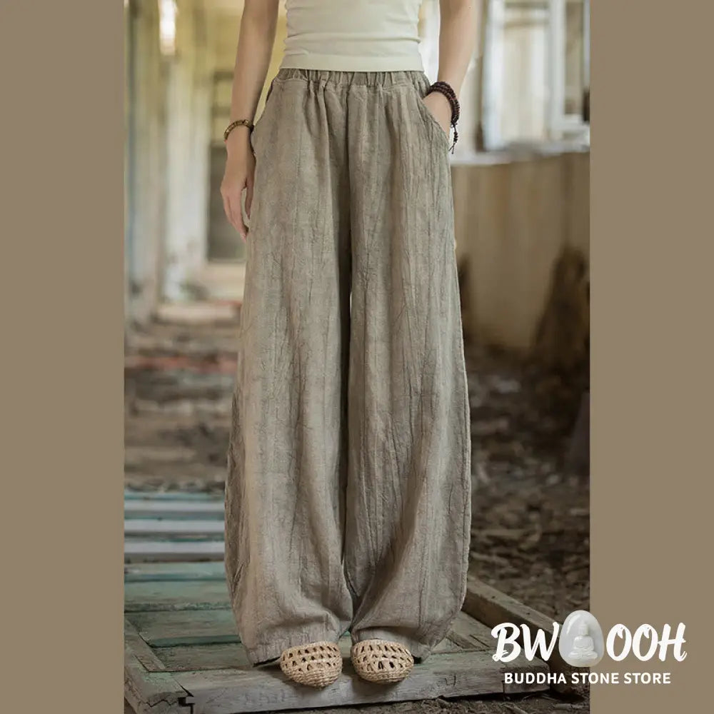 BWOOOH printed harem pants - Retro Tie Dye Harem Pants Casual Women&