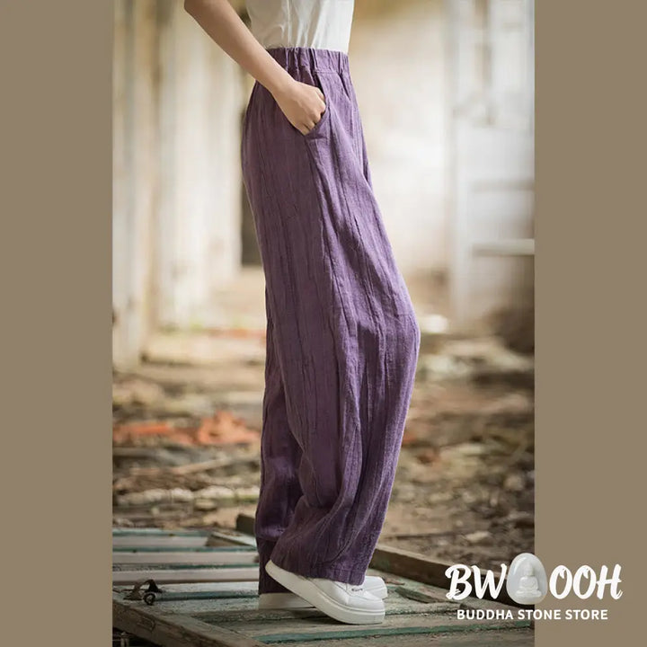BWOOOH printed harem pants - Retro Tie Dye Harem Pants Casual Women&