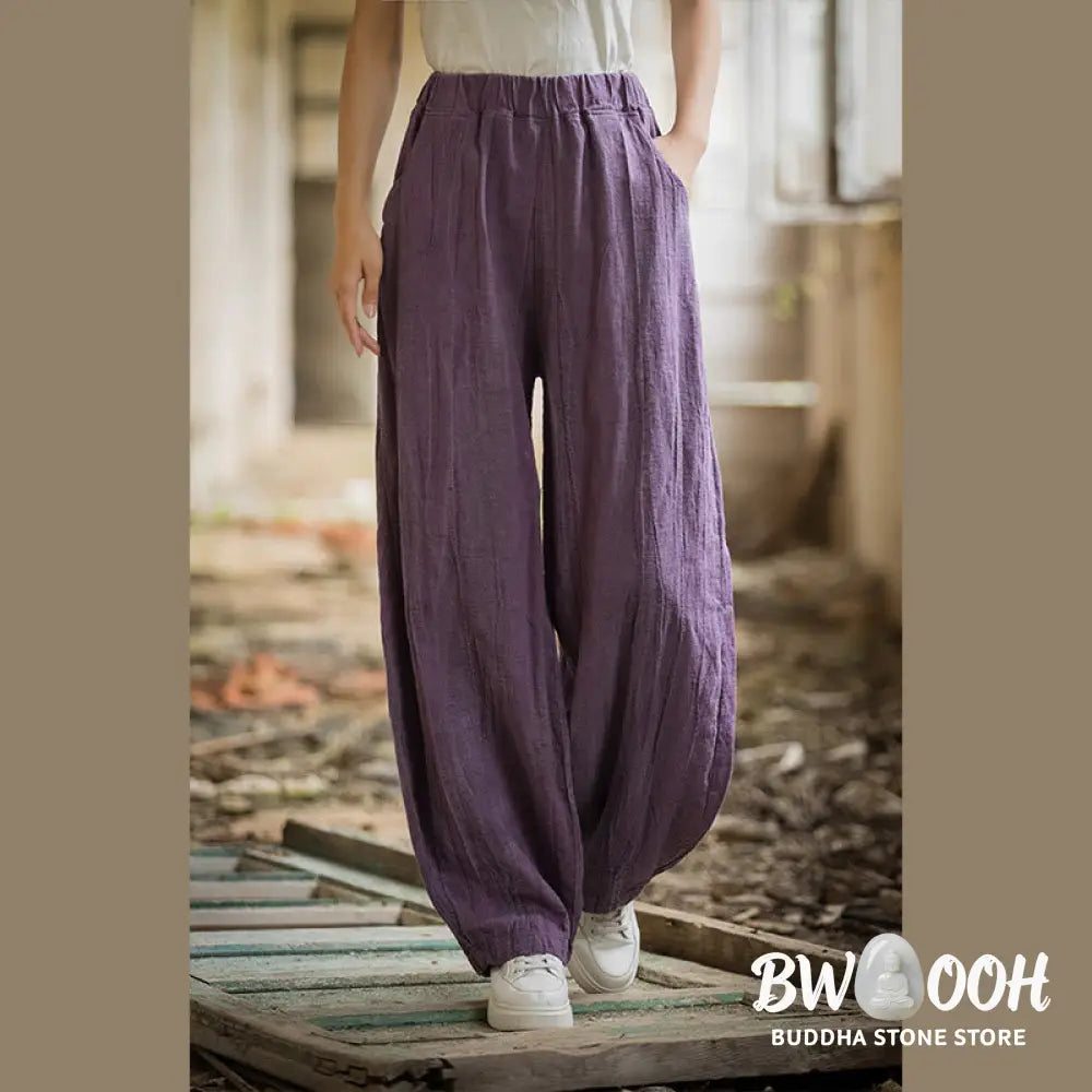 BWOOOH printed harem pants - Retro Tie Dye Harem Pants Casual Women&
