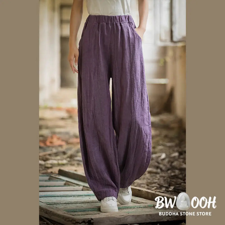 BWOOOH printed harem pants - Retro Tie Dye Harem Pants Casual Women&