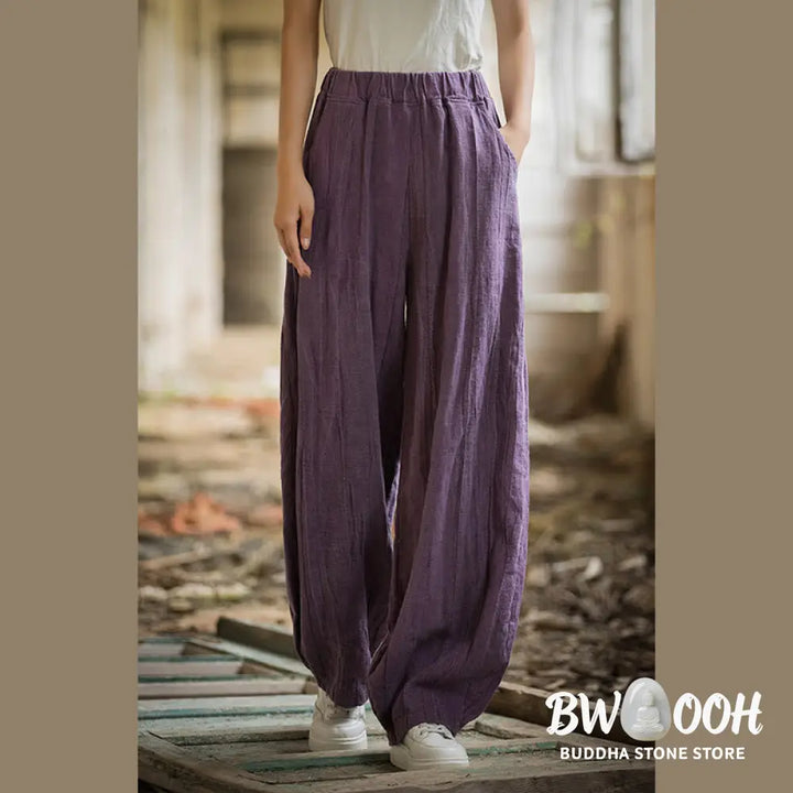 BWOOOH printed harem pants - Retro Tie Dye Harem Pants Casual Women&