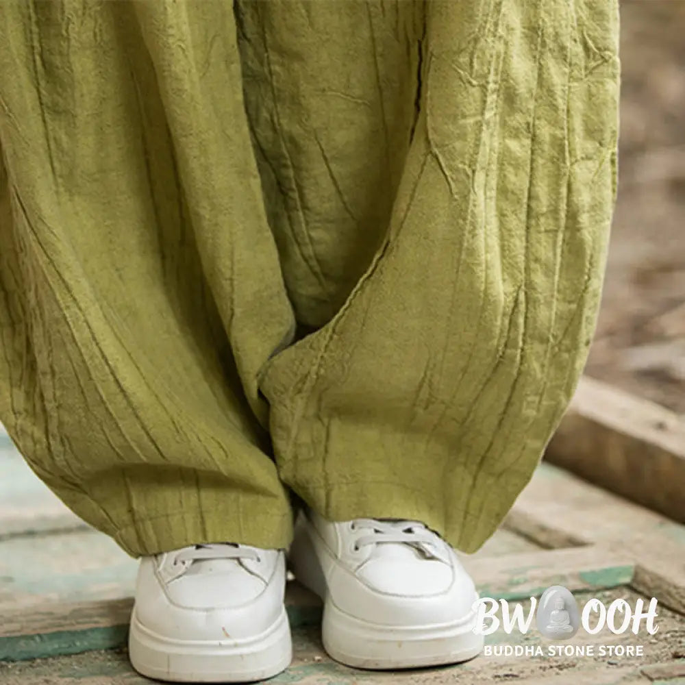 BWOOOH printed harem pants - Retro Tie Dye Harem Pants Casual Women&