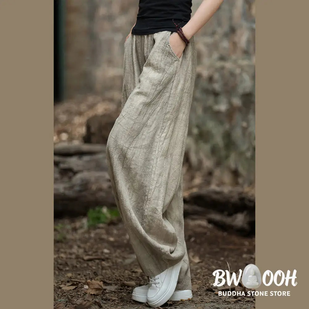 BWOOOH printed harem pants - Retro Tie Dye Harem Pants Casual Women&
