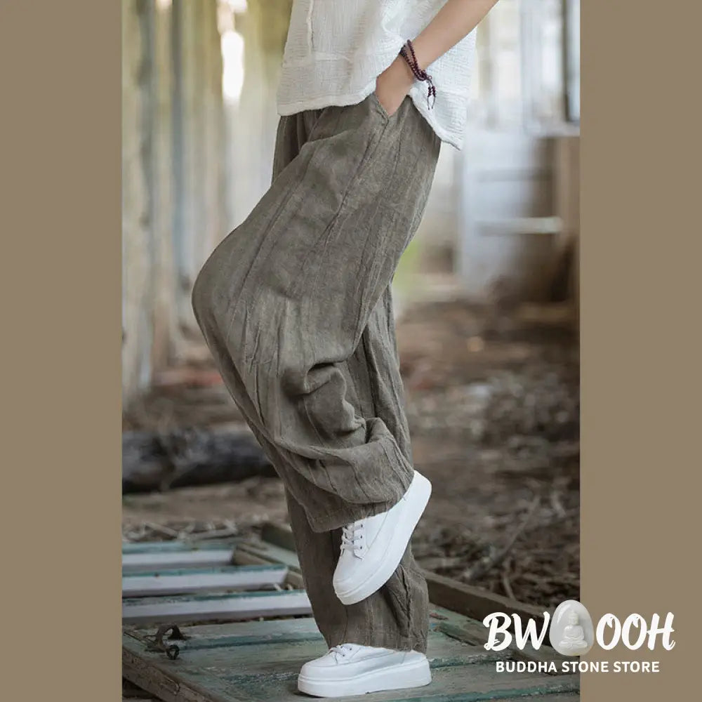 BWOOOH printed harem pants - Retro Tie Dye Harem Pants Casual Women&
