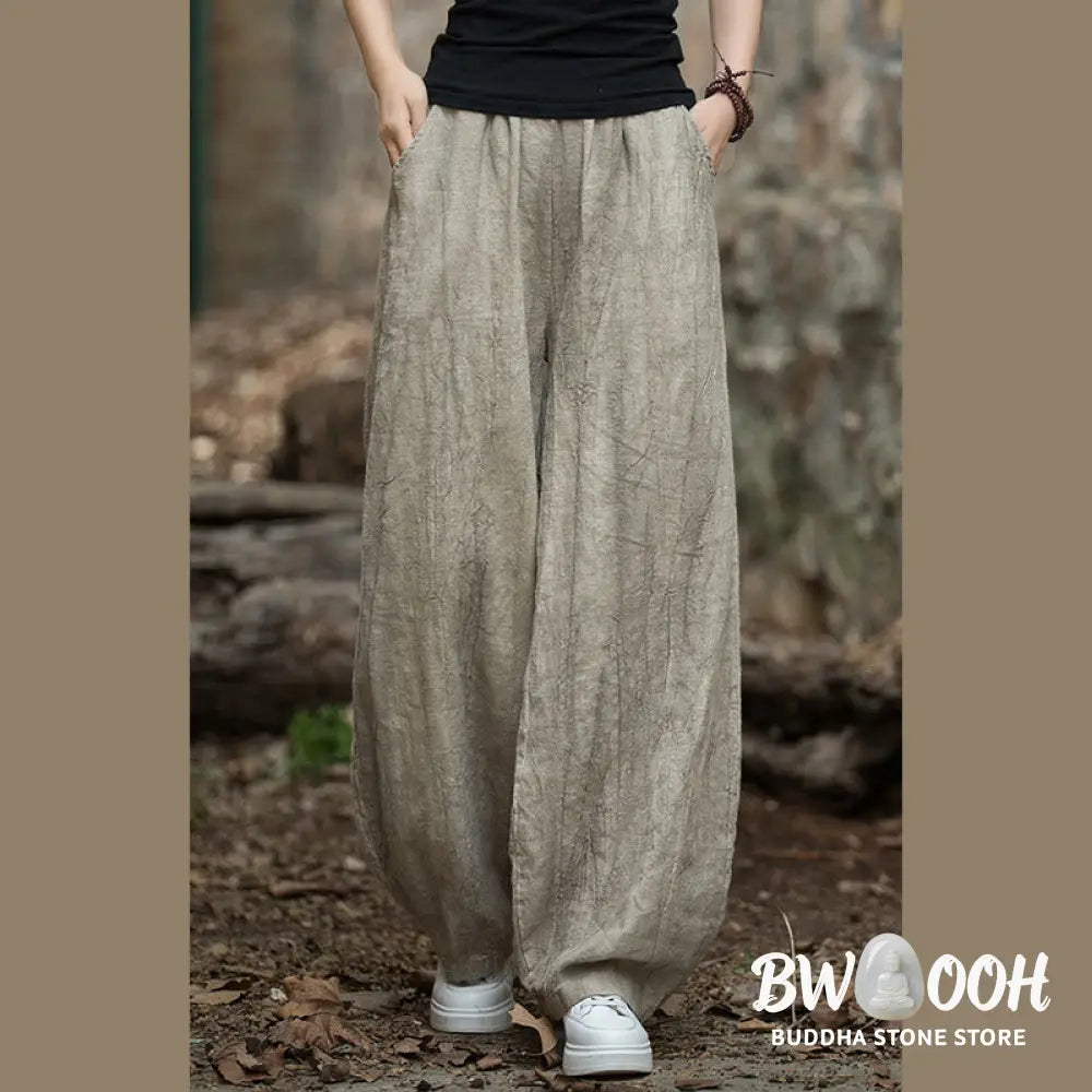 BWOOOH printed harem pants - Retro Tie Dye Harem Pants Casual Women&