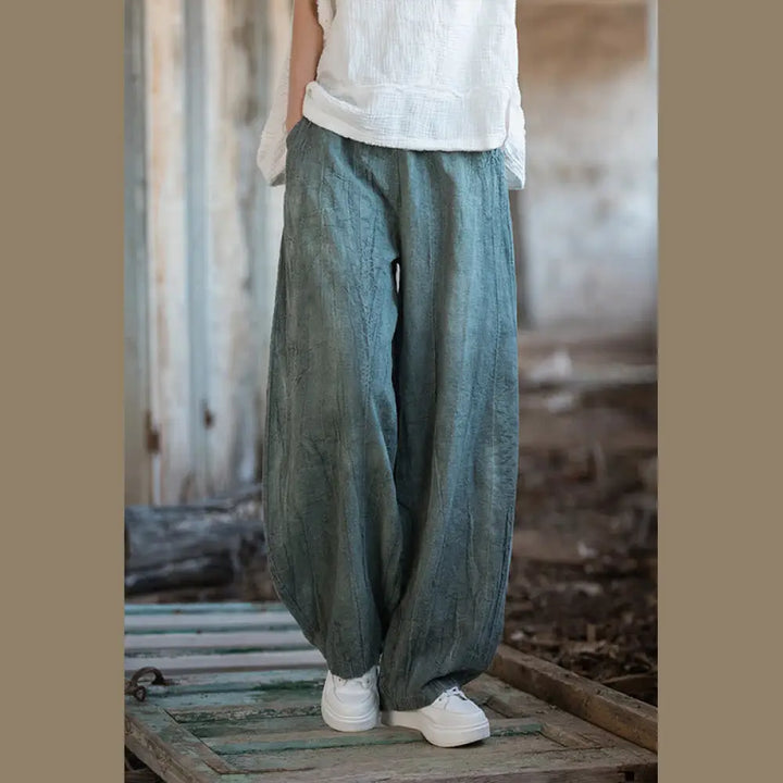 BWOOOH printed harem pants - Retro Tie Dye Harem Pants Casual Women&