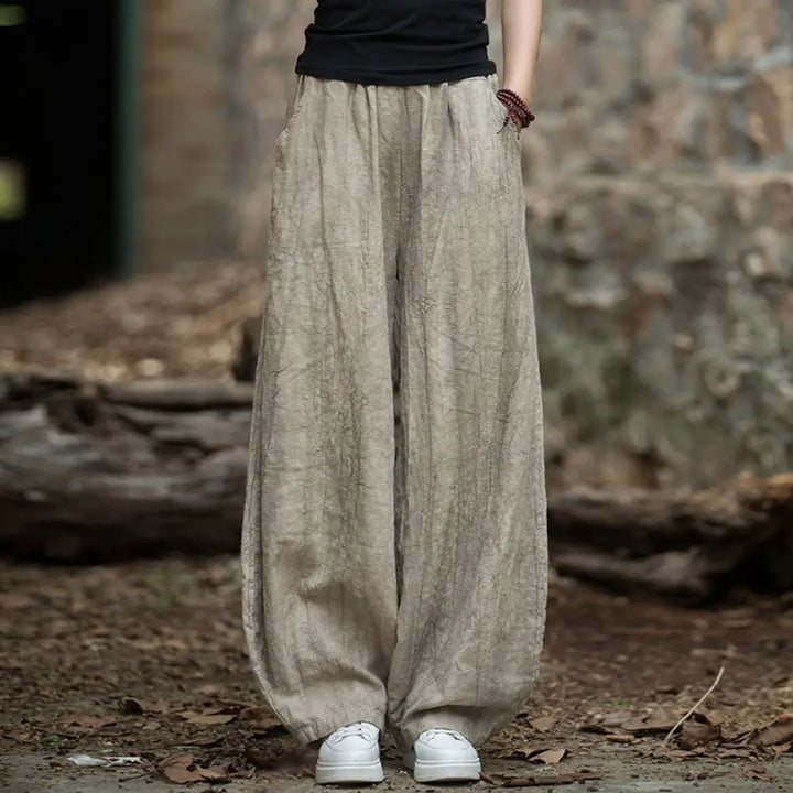 BWOOOH printed harem pants - Retro Tie Dye Harem Pants Casual Women&