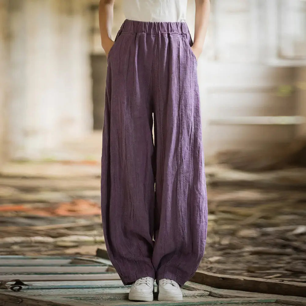 BWOOOH printed harem pants - Retro Tie Dye Harem Pants Casual Women&