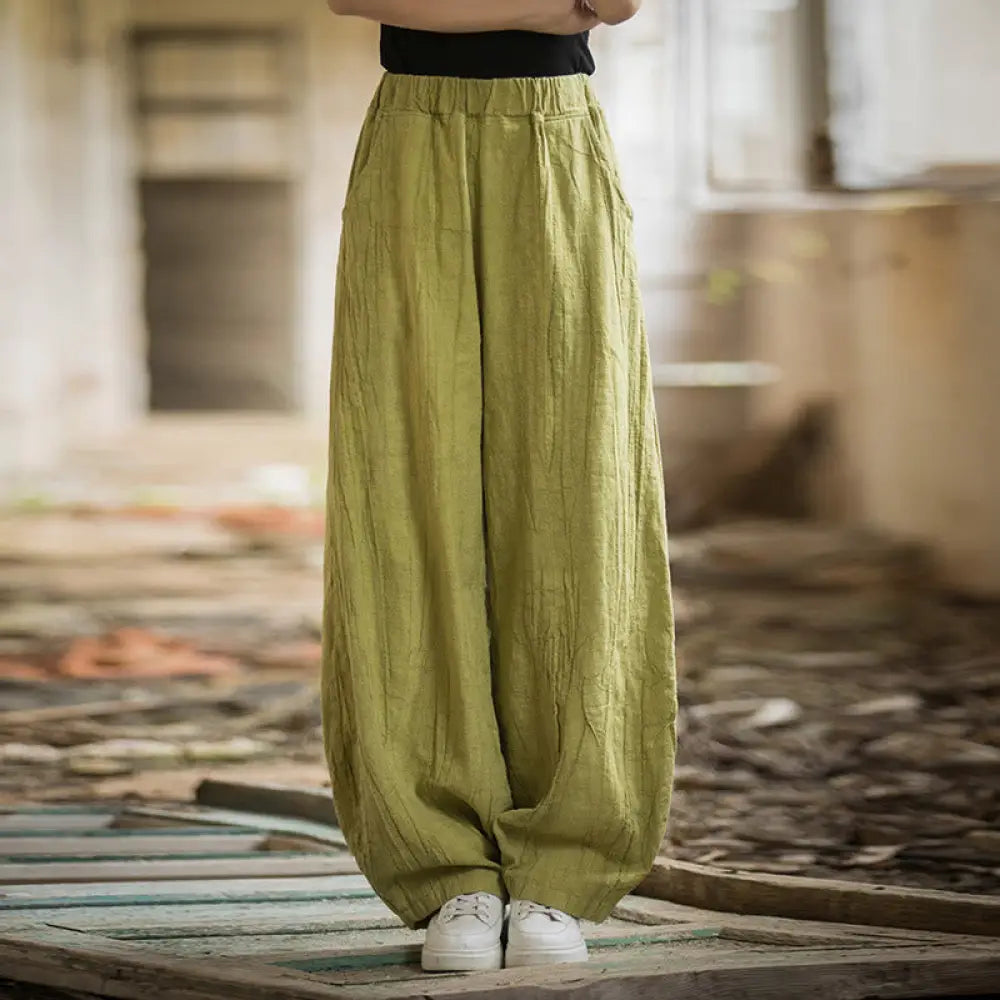 BWOOOH printed harem pants - Retro Tie Dye Harem Pants Casual Women&