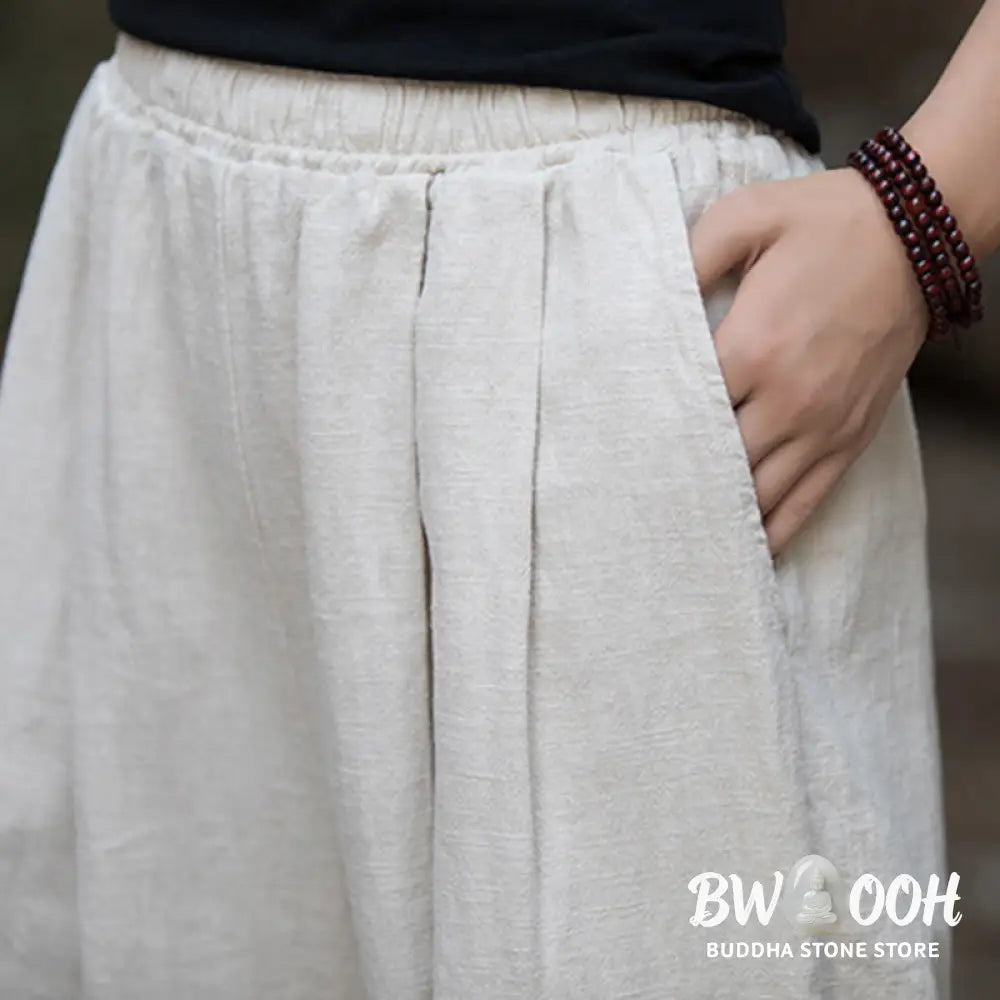 BWOOOH printed wide-leg yoga pants - Retro Wide Leg Pants Casual Women&