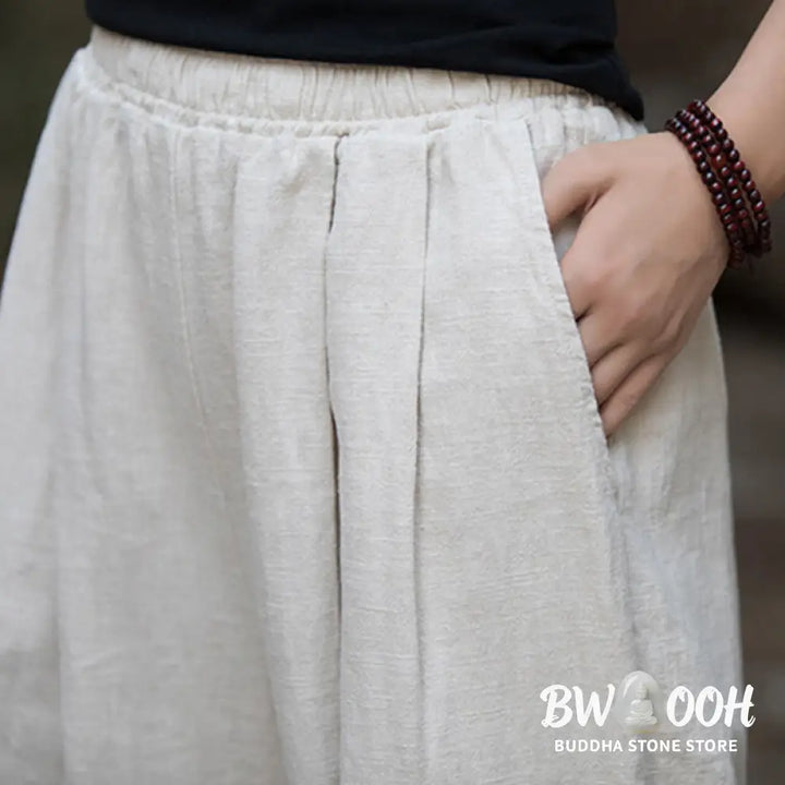 BWOOOH printed wide-leg yoga pants - Retro Wide Leg Pants Casual Women&
