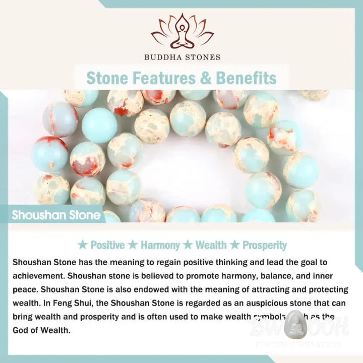 Buddha Stones Rhodonite Clear Quartz Rose Quartz PiXiu Triple Wrap Bracelet - Bracelet