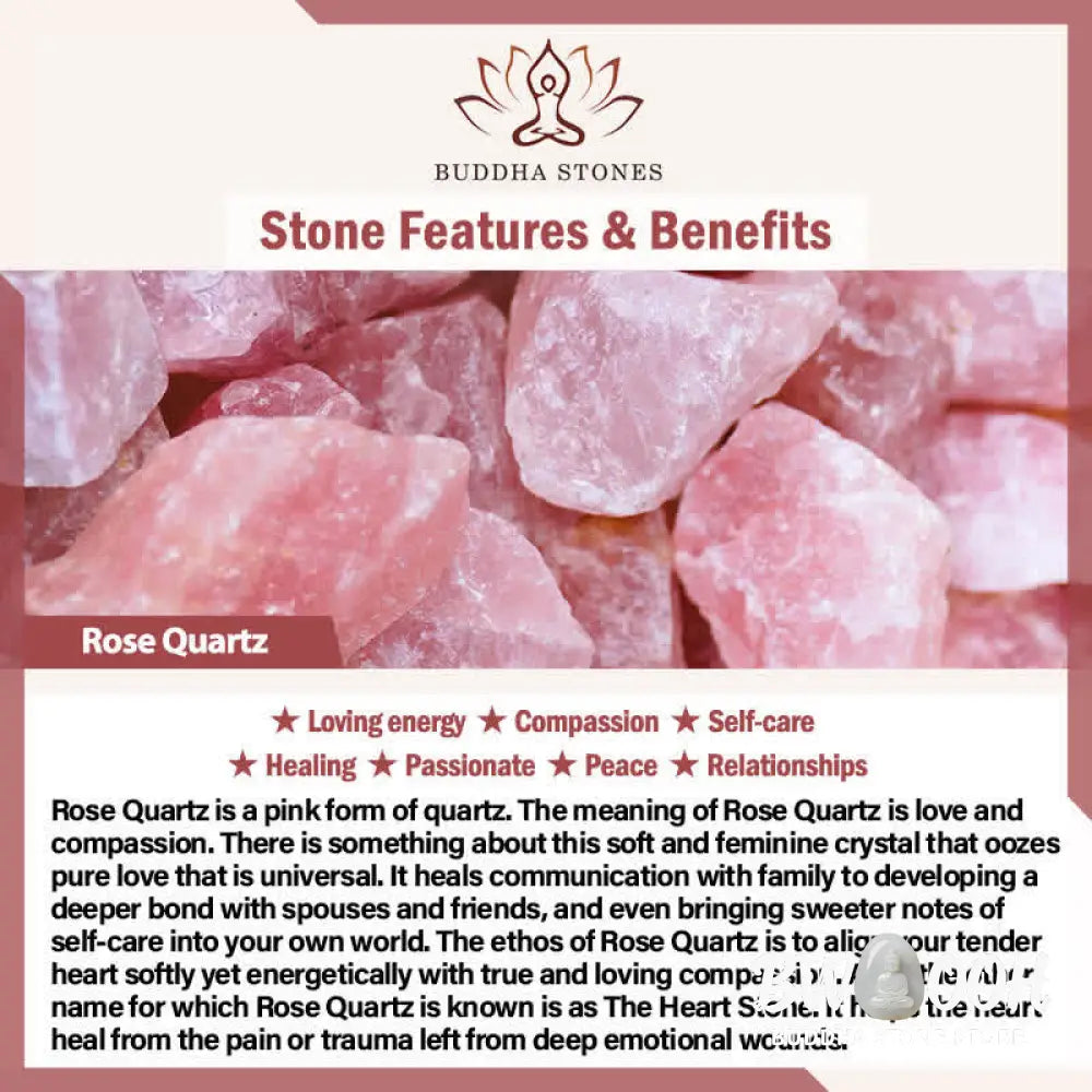 Buddha Stones Rhodonite Clear Quartz Rose Quartz PiXiu Triple Wrap Bracelet - Bracelet