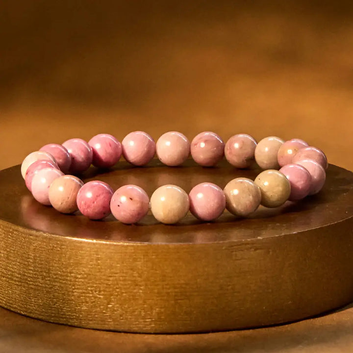 BWOOOH Rhodonite Healing Relationships Bracelet - BWOOOH - Rhodonite(Wrist Circumference: 14-16cm) - Bracelet