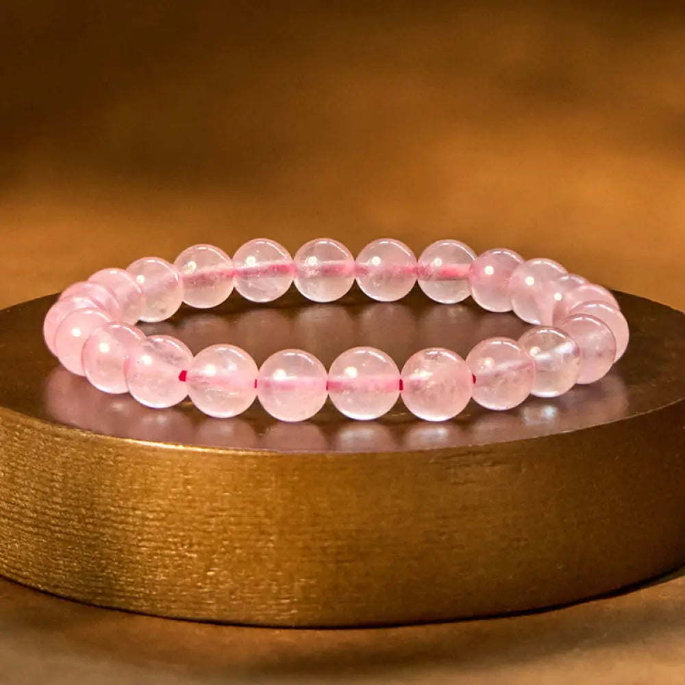 BWOOOH Rose Quartz Healing Energy Bracelet - BWOOOH - Rose Quartz(Wrist Circumference: 14-16cm) - Bracelet