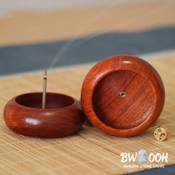 BWOOOH Rosewood Meditation Healing Incense Burner Decoration - Rosewood - Decorations Incense Burner