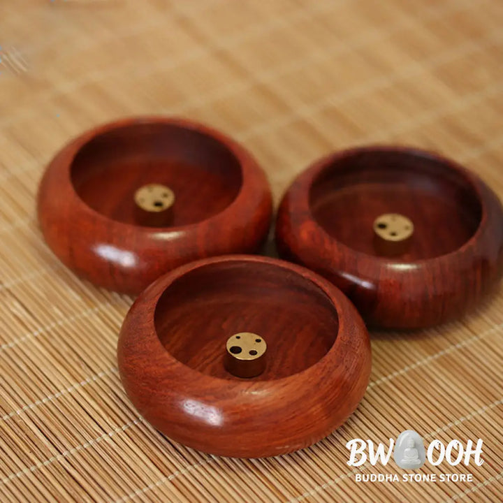 BWOOOH Rosewood Meditation Healing Incense Burner Decoration - Rosewood - Decorations Incense Burner