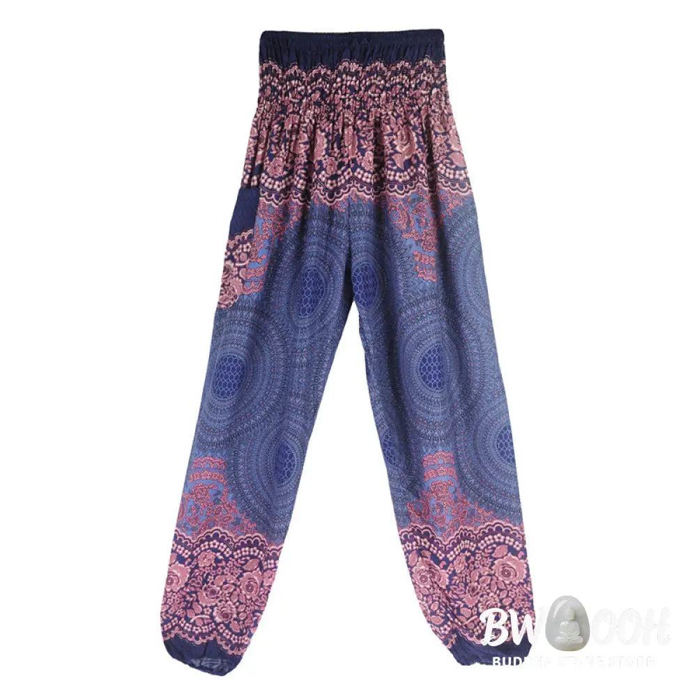 BWOOOH printed harem pants - Round Geometric Pattern Loose Casual Har