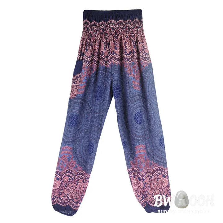 BWOOOH printed harem pants - Round Geometric Pattern Loose Casual Har