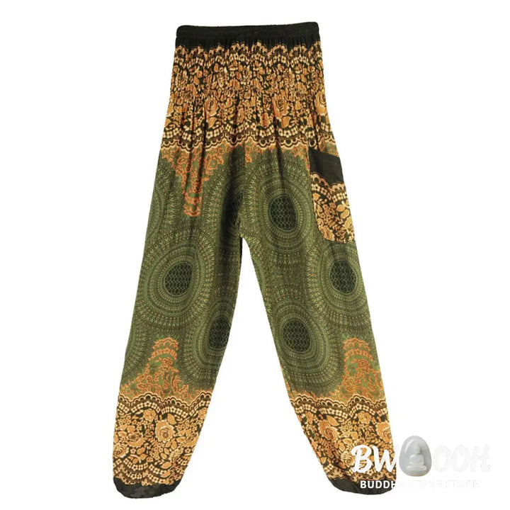 BWOOOH printed harem pants - Round Geometric Pattern Loose Casual Har