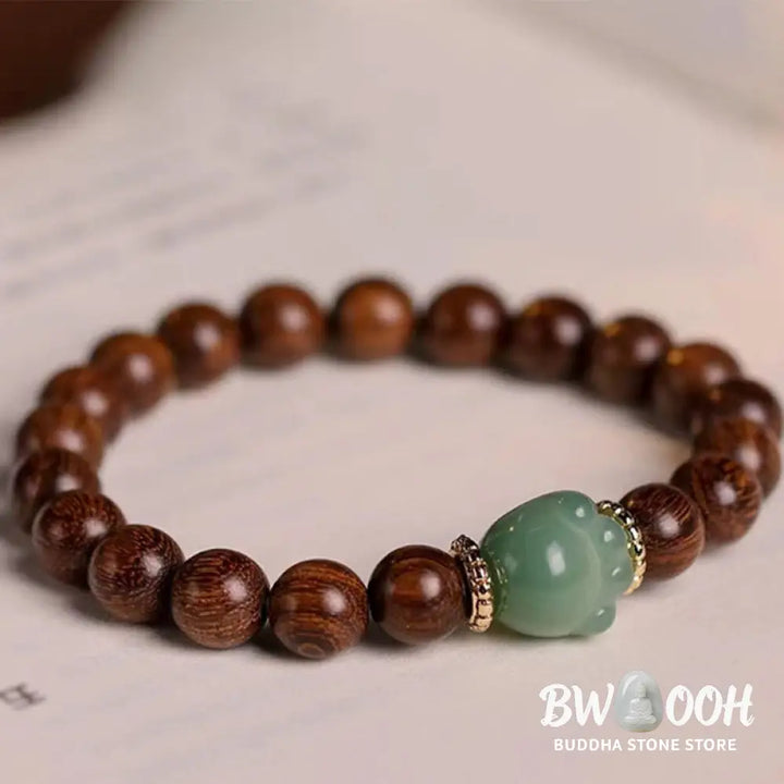 BWOOOH Sandalwood Lovely Cat Paw Protection Bracelet - Sandalwood - Bracelet