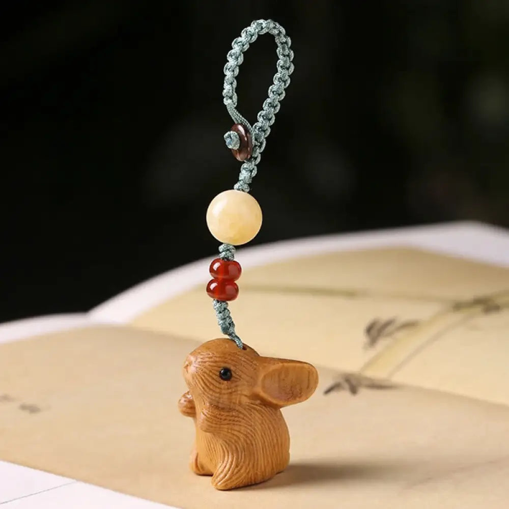 BWOOOH Sandalwood Small Leaf Red Sandalwood Lucky Mini Ra
