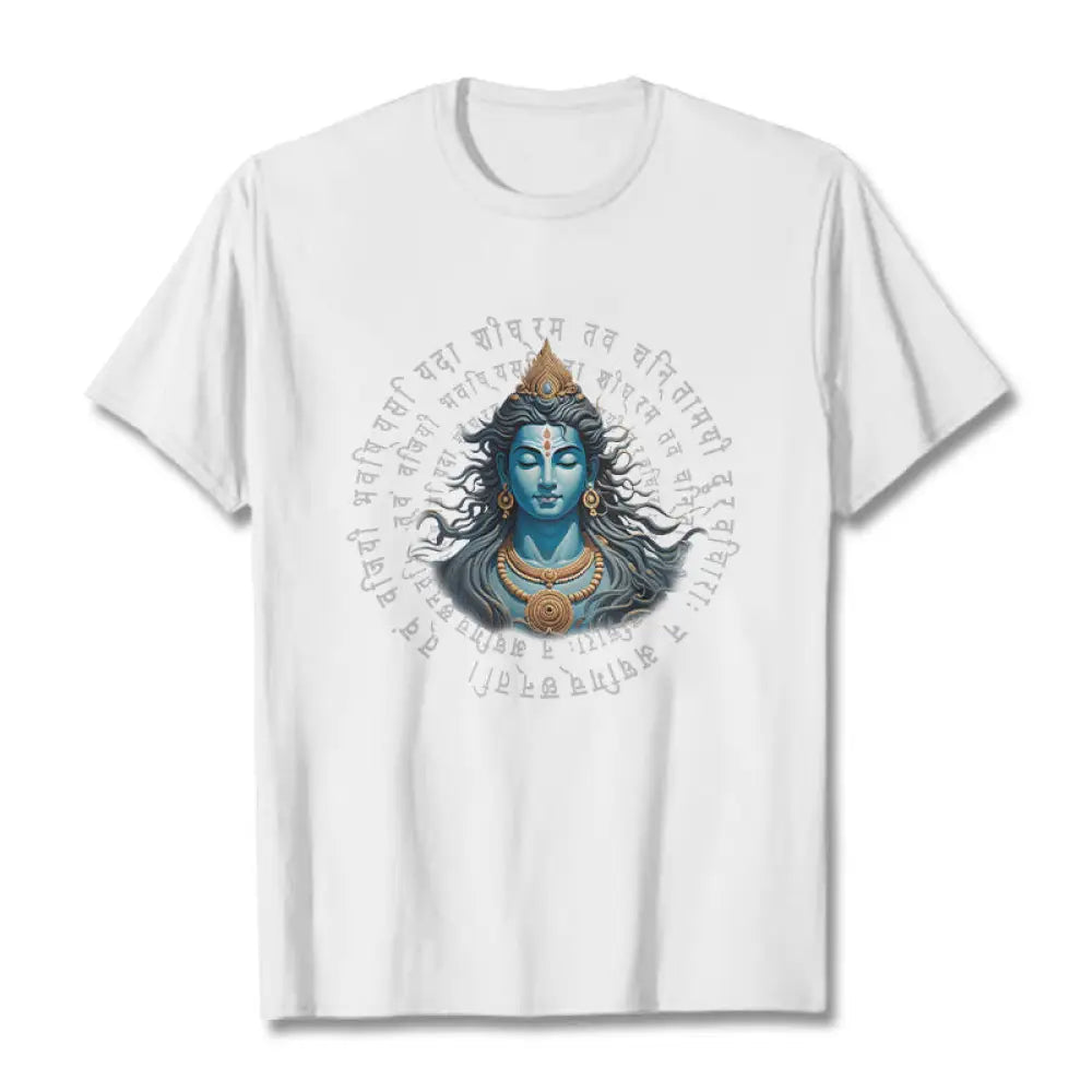 Buddha Stones Sanskrit You Have Won When You Learn Tee T-shirt - White / S - T-Shirts